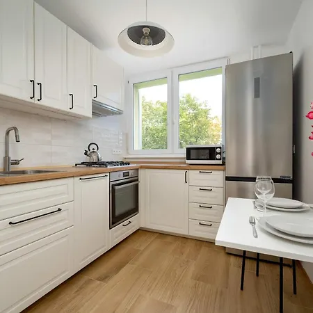 Apartment Blue Two Bedroom In With Desk, Bathtub And Balcony By Renters *