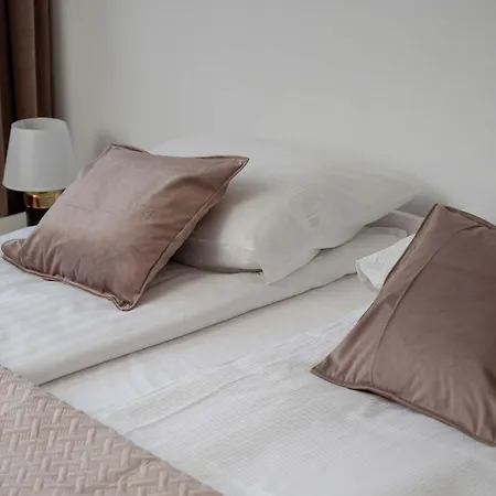 Blue Two Bedroom In With Desk, Bathtub And Balcony By Renters Apartment